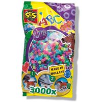 Strijkkralenmix glitter 3000
