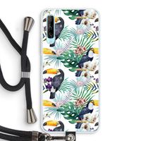 Tukans: Huawei P Smart Pro Transparant Hoesje met koord