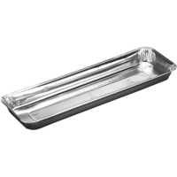 Schaal | aluminium | rechthoekig | 685ml | 326x106x25mm | zilver | 500 stuks