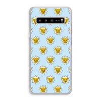 Leeuwenkoppen: Samsung Galaxy S10 5G Transparant Hoesje