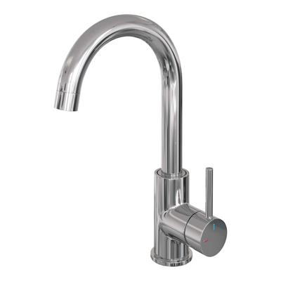 Edition Hoge Opbouw Wastafelkraan Model A - Ronde Uitloop