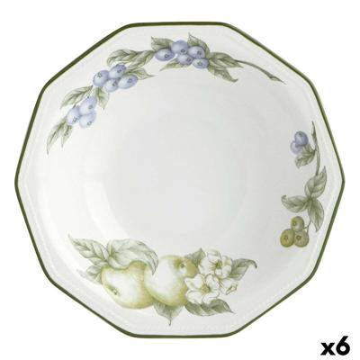 Diep bord Churchill Victorian Orchard Keramisch Porslin (Ø 20,5 cm) (6 Stuks)
