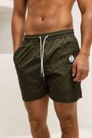 Black Bananas Monogram Zwembroek Heren Donkergroen - Maat M - Kleur: Donkergroen | Soccerfanshop