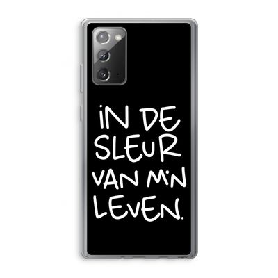 De Sleur: Samsung Galaxy Note 20 / Note 20 5G Transparant Hoesje