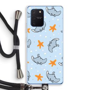 Manta: Samsung Galaxy Note 10 Lite Transparant Hoesje met koord