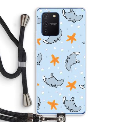 Manta: Samsung Galaxy Note 10 Lite Transparant Hoesje met koord