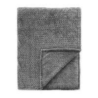 Bedsprei V-Bone - Antraciet - 130x160cm Van Byrklund Microvezel - Dekbed-Discounter.nl