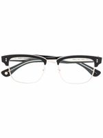 Garrett Leight lunettes de vue à monture carrée - Noir