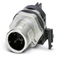 Phoenix Contact 1436592 Sensor/actuator inbouwconnector M12 Aantal polen (sensoren): 4 Stekker, inbouw 10 stuk(s)