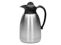 Isoleerkan RVS met zwarte schroefdop 3L