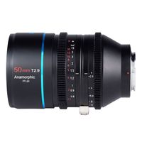 Sirui 50mm T2.9 FullFrame Anamorphic 1.6x Canon RF-mount objectief