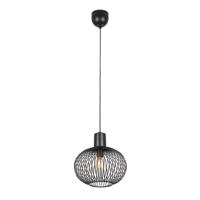 Trio Draad hanglampGila Ø 33cm - zwart - 365790132