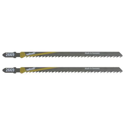 wolfcraft GmbH 2669000 decoupeerzaag-, figuurzaag- & reciprozaagblad Decoupeerzaagblad Hoog koolstofstaal (HCS) 2 stuk(s)