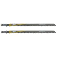 wolfcraft GmbH 2669000 decoupeerzaag-, figuurzaag- & reciprozaagblad Decoupeerzaagblad Hoog koolstofstaal (HCS) 2 stuk(s) - thumbnail