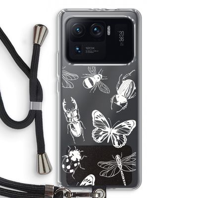 Tiny Bugs: Xiaomi Mi 11 Ultra Transparant Hoesje met koord