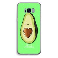 Avocuddle: Samsung Galaxy S8 Plus Transparant Hoesje