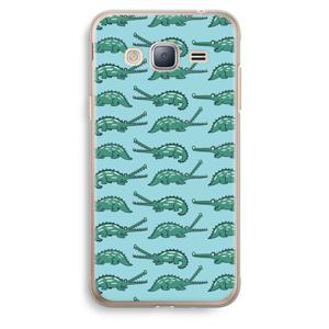 Kroko: Samsung Galaxy J3 (2016) Transparant Hoesje