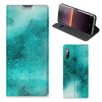 Bookcase Sony Xperia L4 Painting Blue - thumbnail