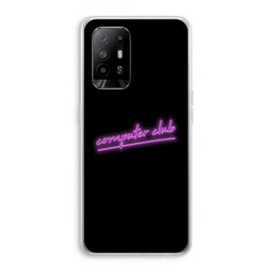 Vice Black: Oppo A95 5G Transparant Hoesje