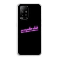 Vice Black: Oppo A95 5G Transparant Hoesje