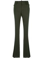 DSQUARED2 pantalon à plis marqués - Vert - thumbnail