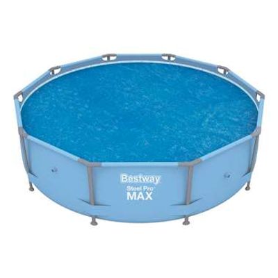 Pool cover voor zwembad - blauw - Ø305 cm