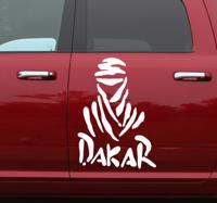 Autosticker Dakar symbool - thumbnail