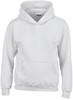 Gildan G18500K Heavy Blend™ Youth Hooded Sweatshirt - White - M (140/152)