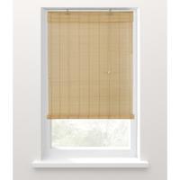 Leen Bakker - Rolgordijn Naturel - 100x180 Cm - Bamboe - Bruin