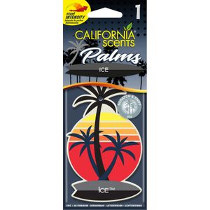 California Scents Palm Tree Luchtverfrisser Ice 1 stuk CDPALMICE