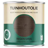 Tuinhoutolie | 750 ml | Regen grijs - 25.954.01