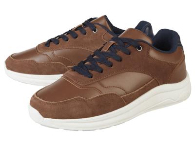 esmara Leren heren schoenen (Bruin, 46)