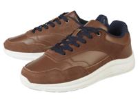 esmara Leren heren schoenen (Bruin, 46)
