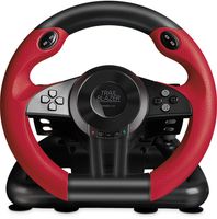 SpeedLink TRAILBLAZER Racing Wheel Stuurwiel USB PlayStation 3, PlayStation 4, PlayStation 4 Slim, PlayStation 4 Pro, PC, Xbox One, Xbox One S Rood/zwart Incl. - thumbnail