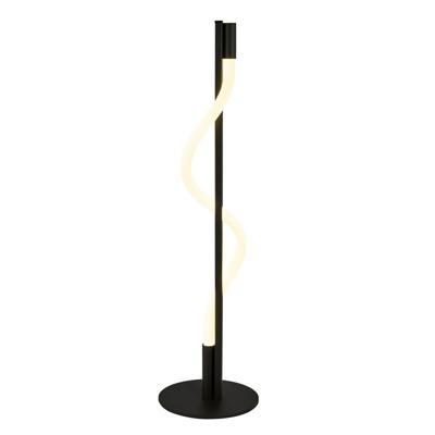 Searchlight VloerlampSerpent 141cm zwart - EU57213BK