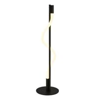 Searchlight VloerlampSerpent 141cm zwart - EU57213BK