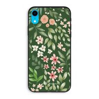 Botanical green sweet flower heaven: iPhone XR Biologisch afbreekbaar hoesje