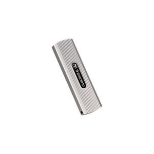 Transcend ts2tesd320a esd320a external ssd, 2 tb, usb 10gbps, type-a, 1050/ 950 mb/s, silver