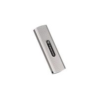 Transcend ts2tesd320a esd320a external ssd, 2 tb, usb 10gbps, type-a, 1050/ 950 mb/s, silver