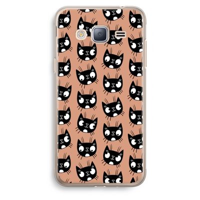 Kat: Samsung Galaxy J3 (2016) Transparant Hoesje