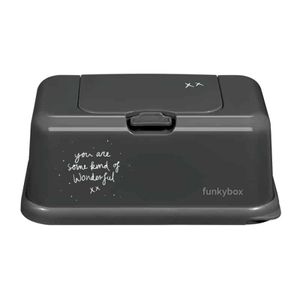 Funky Box billendoekjes box Magic dark grey Maat