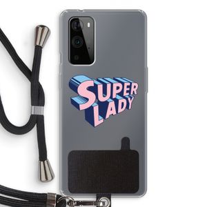 Superlady: OnePlus 9 Pro Transparant Hoesje met koord