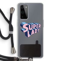 Superlady: OnePlus 9 Pro Transparant Hoesje met koord