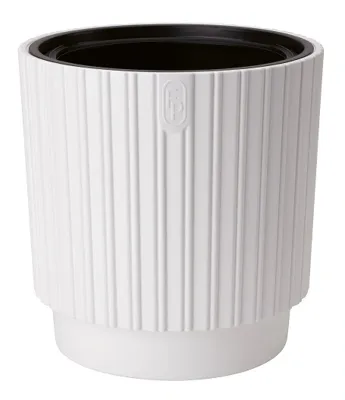 Vita bloempot Mika Cyli 30 wit Vita bloempot Mika Cyli 30 wit