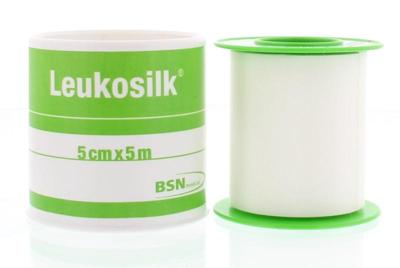 Leukosilk Hechtpleister 5m x 5cm 1024