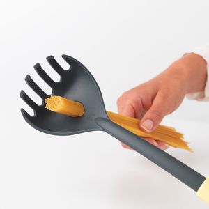 Brabantia Tasty+ spaghettilepel met -maatje vanilla yellow