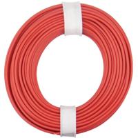 Donau Elektronik 125-010 Draad 1 x 0.25 mm² Rood 10 m