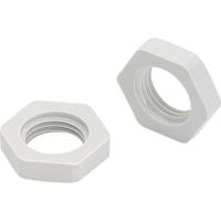 TRU COMPONENTS 52780100 GMO 7 Contramoer Halogeenvrij PG7 Polyamide Grijs-wit (RAL 7035) 1 stuk(s)