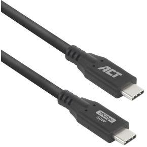 ACT USB 3.0 10Gbps 60W USB Type-C® kabel. 0.5 meter