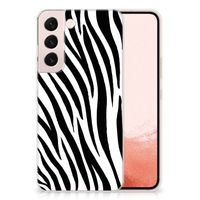 Samsung Galaxy S22 TPU Hoesje Zebra